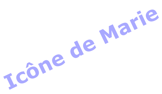 Icône de Marie