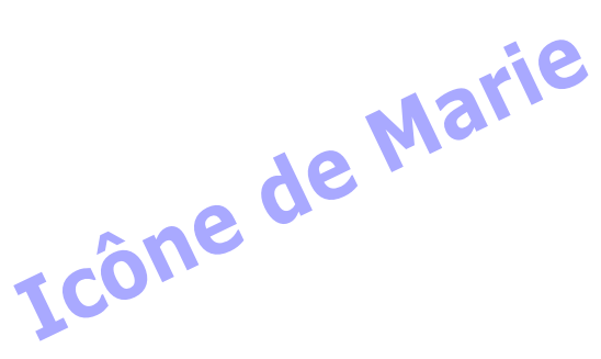 Icône de Marie